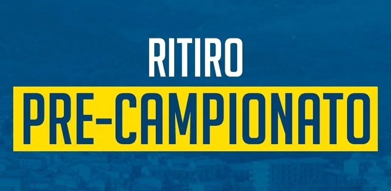 date precampionato raduno ritiro